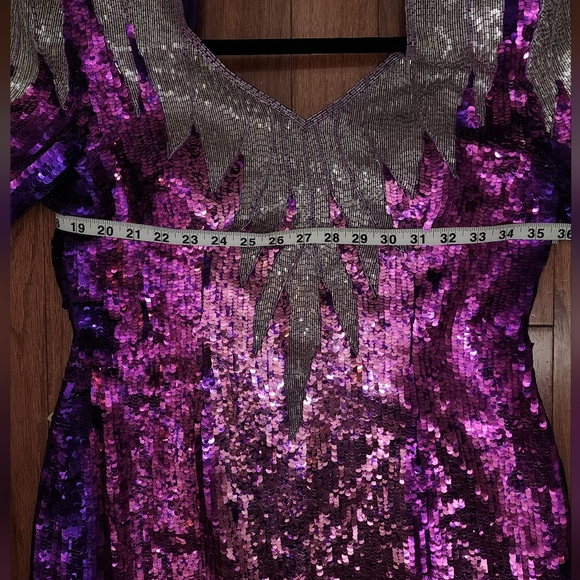 Vintage sequin formal dress - Picture 5 of 7